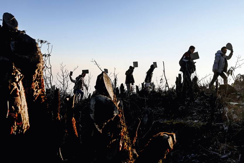 le monde 38 - Por las rutas de Nepal