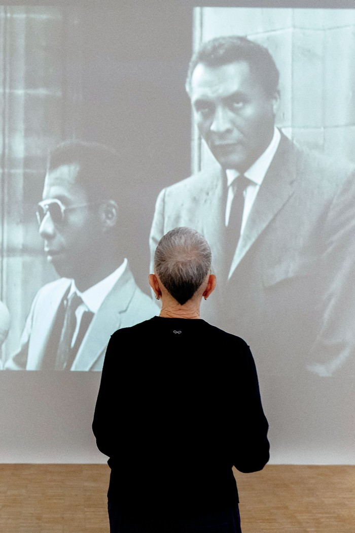 Exposición _Paris Noir_ en el Centro Pompidou de París, Francia, 18 de marzo. · Foto: Stéphane Mouchmouche / AFP Exposición _Paris Noir_ en el Centro Pompidou de París, Francia, 18 de marzo. · Foto: Stéphane Mouchmouche / AFP