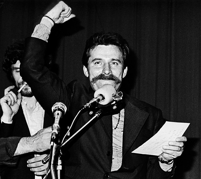 Lech Walesa en 1980. · Foto: Giedymin Jablonski