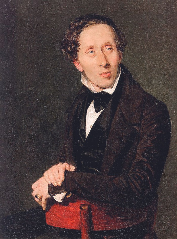 Retrato pintado por Christian Albrecht Jensen, 1836.
