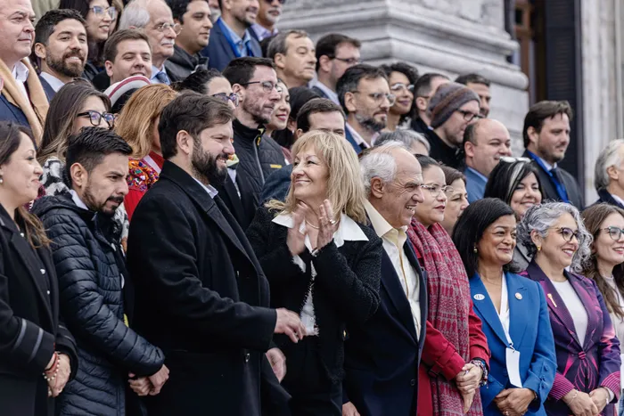 Apertura del tercer Congreso Panamericano en el Palacio Legislativo en Montevideo. · Foto: Ernesto Ryan