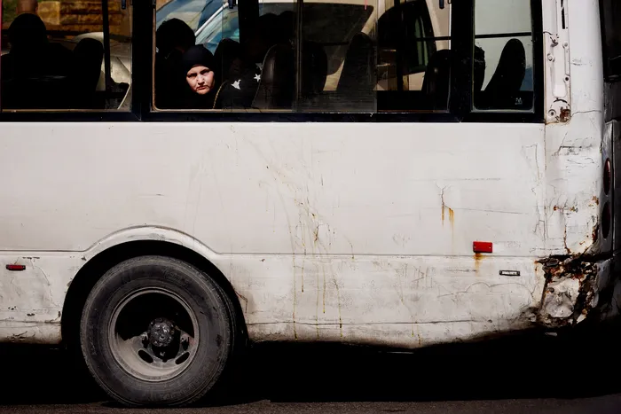 Beirut, el 30 de marzo, durante los bombardeos de Israel sobre los suburbios del Sur de Líbano. · Foto: Dimitar Dilkoff, AFP