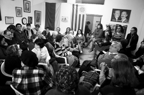 Comité 33 Orientales, el sábado./Foto: Pedro Rincón