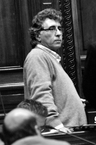 Darío Perez en Cámara de Diputados./Foto: Javier Calvelo (archivo, junio de 2013)
