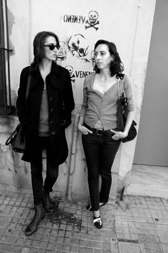 Leticia Jorge y Ana Guevara. · Foto: Pedro Rincón