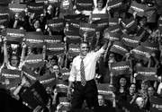 Barack Obama participa en un acto por su reelección en el Coors Event Center, de Boulder, Colorado. / foto: germán gonzález ,efe