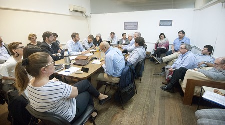Reunión del grupo 15 mantenida en la Dinatra (archivo, noviembre de 2018). · Foto: Federico Gutiérrez Reunión del grupo 15 mantenida en la Dinatra (archivo, noviembre de 2018). · Foto: Federico Gutiérrez