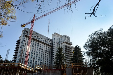 Vista del Hospital de Clinicas (archivo, abril de 2015). · Foto: Mauricio Kühne Vista del Hospital de Clinicas (archivo, abril de 2015). · Foto: Mauricio Kühne