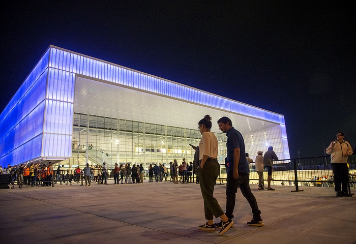 Inauguración del Antel Arena (archivo, noviembre de 2018). · Foto: Andrés Cuenca