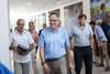 Raúl Riva, Álvaro Ricco, Rodrigo Arím, y José Piaggio, el 29 de enero, en la sede de Todos. · Foto: Federico Gutiérrez Raúl Riva, Álvaro Ricco, Rodrigo Arím, y José Piaggio, el 29 de enero, en la sede de Todos. · Foto: Federico Gutiérrez