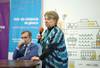 Dora Amalia Taracena, el 23 de noviembre en la sala Ernesto de los Campos de la Intendencia de Montevideo. Dora Amalia Taracena, el 23 de noviembre en la sala Ernesto de los Campos de la Intendencia de Montevideo.