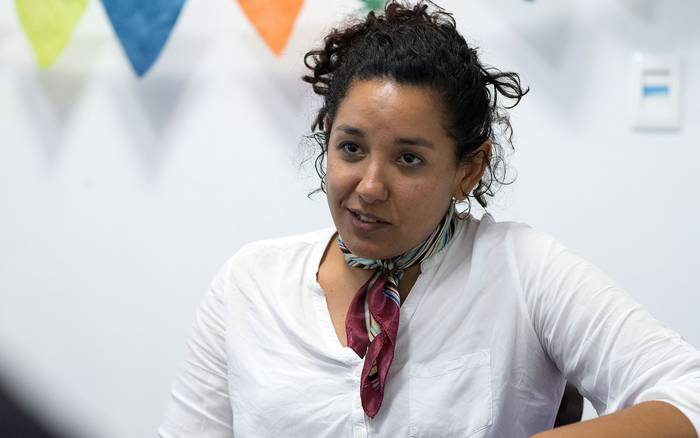 Patricia González (archivo, abril de 2019). · Foto: Mariana Greif