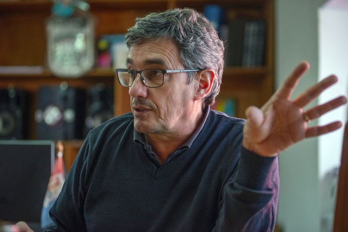 Gerardo RodrÌguez, presidente de FANCAP (archivo, agosto de 2021). · Foto: Alessandro Maradei