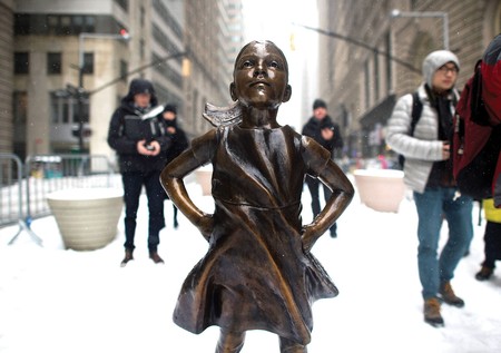 Fearless Girl. de Kristen Visbal. Fearless Girl. de Kristen Visbal.