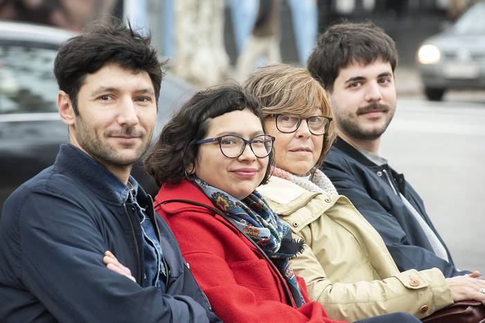 Sergio Aldama, Jimena Ríos, Cecilia Lombardo y Diego Morera. · Foto: Federico Gutiérrez
