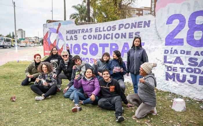 Actividades en el marco del Día Internacional por la Salud de las Mujeres, convocadas por Gozarte y Mysu. · Foto: Agustina Saubaber