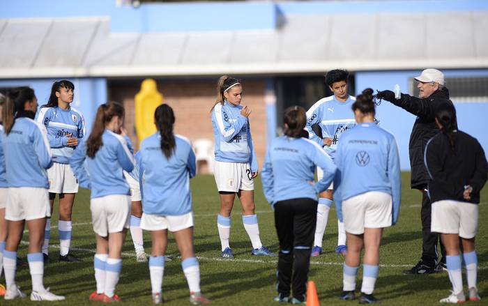 Entrenamiento de la selección de fútbol femenino (archivo, julio de 2022). · Foto: Alessandro Maradei