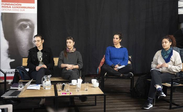 Valentina Piquinela, Florencia Lemos, Lucía Naser y Ana Clara Puig. · Foto: Alessandro Maradei