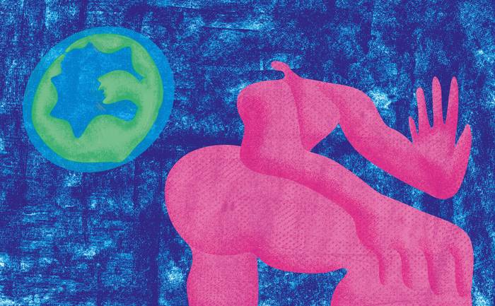 Foto principal del artículo 'El lugar de los varones frente a los cambios que reclama el feminismo en las relaciones sexoafectivas' · Ilustración: Luciana Peinado