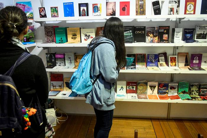 Feria Internacional del Libro en la Intendencia de Montevideo (archivo, octubre de 2019). · Foto: Javier Calvelo, adhocFOTOS