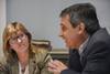 Cristina Lustemberg y Álvaro García · Foto: Federico Gutiérrez Cristina Lustemberg y Álvaro García · Foto: Federico Gutiérrez