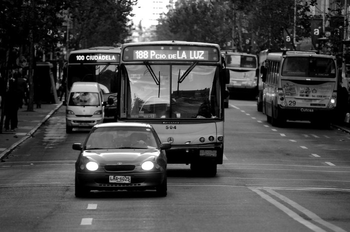 Avenida 18 de julio / Foto: Federico Gutierrez (archivo ,junio de 2013).