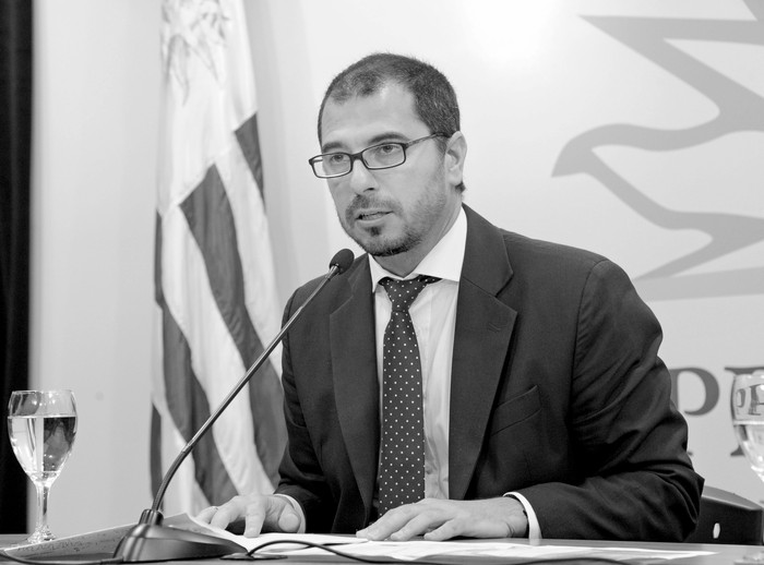 Juan Andrés Roballo, Prosecretario de la presidencia. Foto: Álvaro Salas (archivo, abril de 2016)