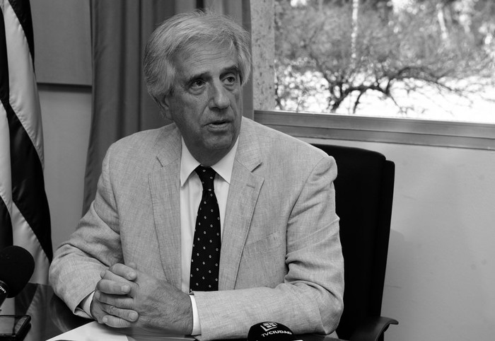 Tabaré Vázquez. Foto: Presidencia (archivo, marzo de 2017).