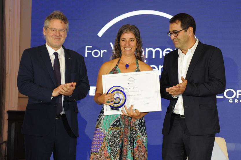 Valentina Franco Trecu premio Loreal