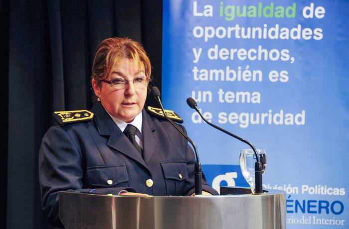 Blanca Olivera Sampayo. · Foto:  Andrés Giudice, Secretaría de comunicación