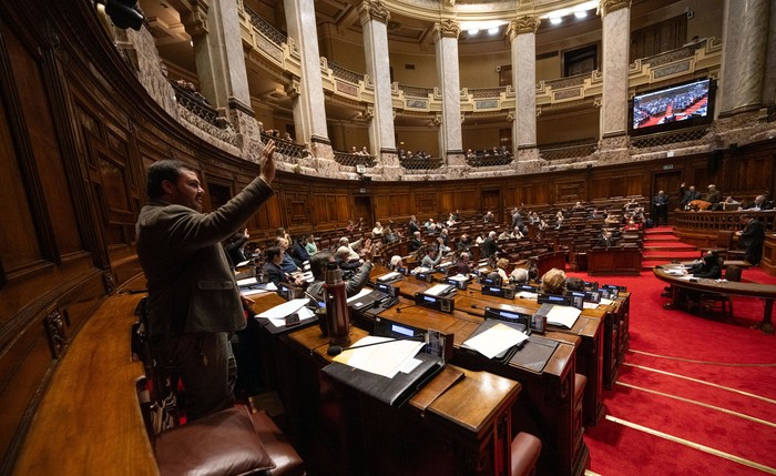 Sesión de la Cámara de Diputados del 5 de junio. · Foto: Mara Quintero