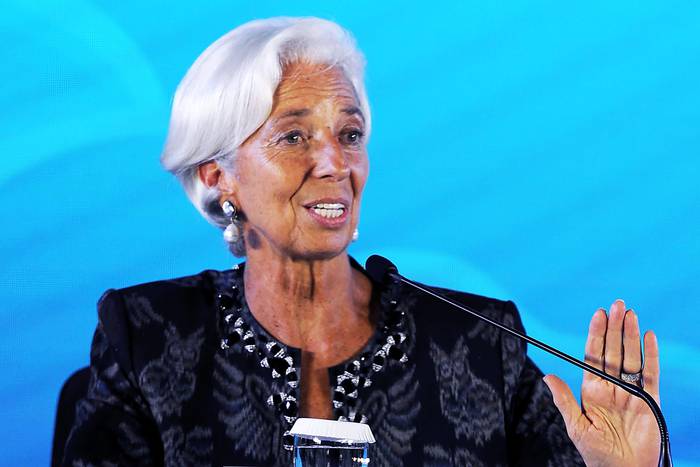 Christine Lagarde. (archivo, octubre de 2018) · Foto: Sonny Tumbelaka