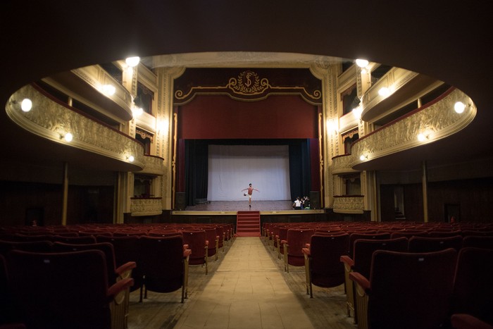 Teatro Florencio Sánchez de Paysandú (archivo, noviembre de 2015). · Foto: Andrés Cuenca