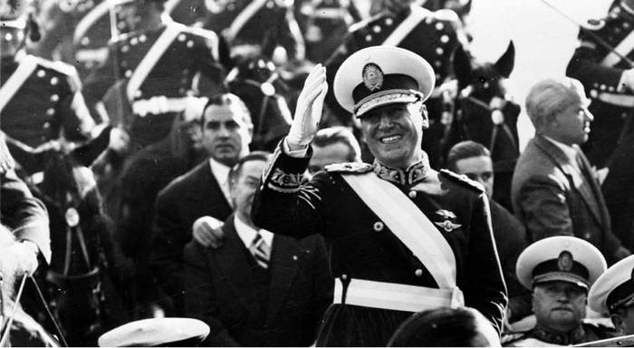 El presidente argentino Juan Domingo Perón, en 1950. Foto: Ann Ronan, AFP