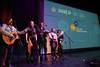 Grupo de Estudiantes de lenguas interpretando canciones en la apertura de la edición 13 del Foro de
Lenguas, el 8 de octubre, en la Sala Nelly Goitiño del SODRE. · Foto: Federico Gutiérrez Grupo de Estudiantes de lenguas interpretando canciones en la apertura de la edición 13 del Foro de
Lenguas, el 8 de octubre, en la Sala Nelly Goitiño del SODRE. · Foto: Federico Gutiérrez