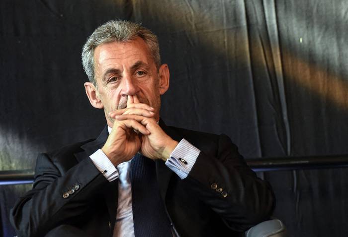Nicolás Sarkozy, 22 de septiembre de 2021, en Calais, Francia. · Foto: Francois Lo Presti, AFP