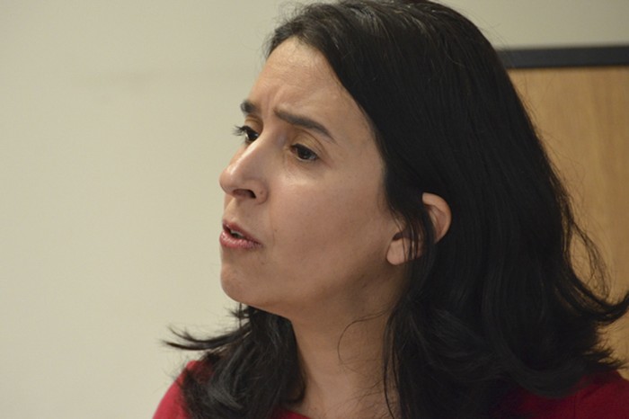 Gabriela Bruno. Foto: Mariana Rodríguez (Unidad de Comunicación Institucional, Facultad de Psicología)