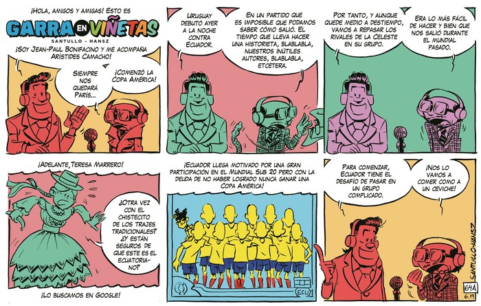 Foto principal del artículo 'La viñeta sobre los rivales de Uruguay en la Copa América'