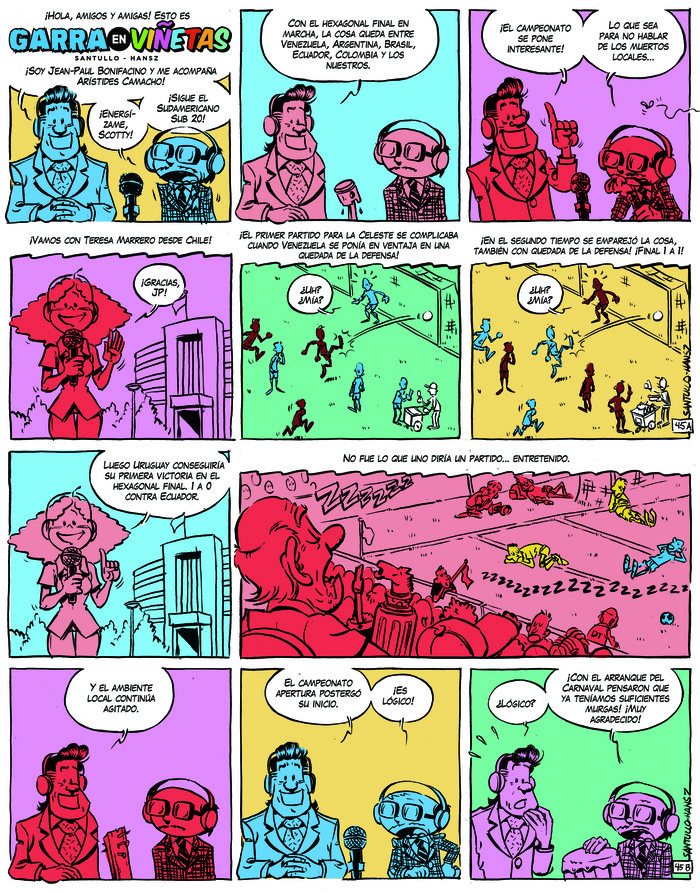 Foto principal del artículo 'La viñeta del sudamericano sub 20'
