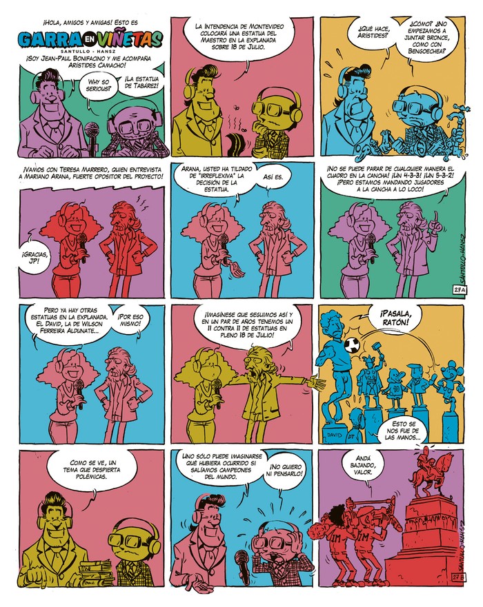 Foto principal del artículo 'La viñeta de la estatua de Tabárez'
