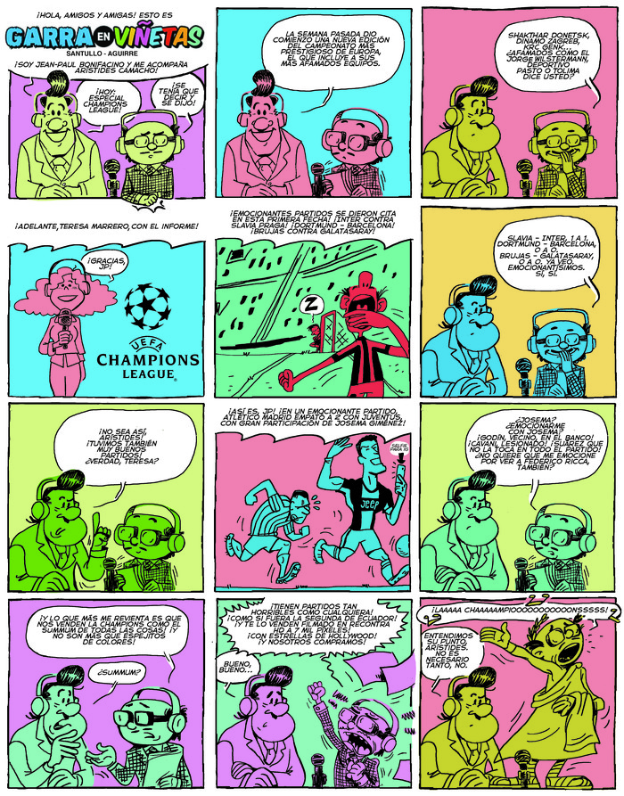Foto principal del artículo 'La viñeta de la sobrevalorada Champions League de la semana pasada'