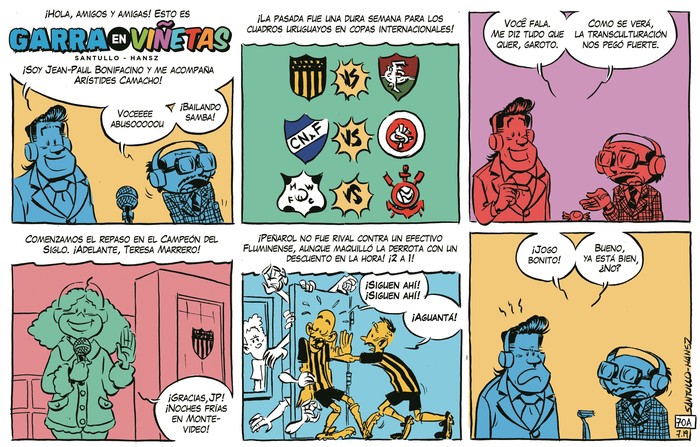 Foto principal del artículo 'La viñeta de la semana de los uruguayos en las copas'