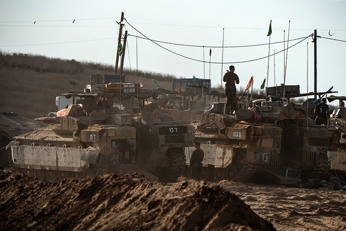 El 18 de setiembre en la Franja de Gaza. Foto: Maya Levin, AFP