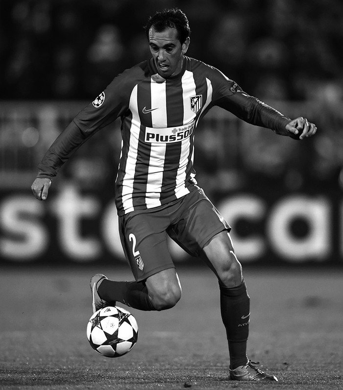 Diego Godin durante el partido FC Rostov - Atlético de Madrid por la Liga de Campeones de Europa en Rostov-on-Don, el jueves 19. / FOTO: Kirill Kudryavtse, AFP PHOTO



