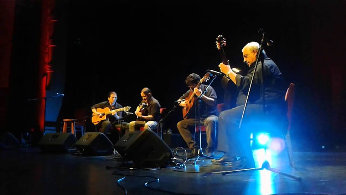 Foto principal del artículo 'Guitarreros, el primer álbum del cuarteto formado por Cobelli, Ibarburu, Mendaro y Rodríguez'