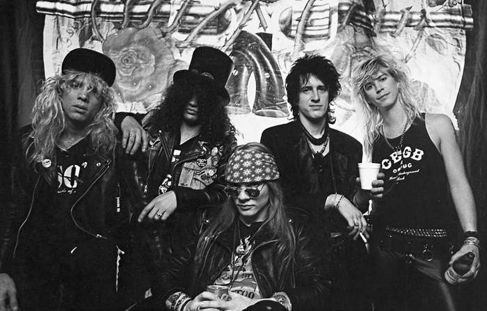 Guns N' Roses. Foto: s/d de autor