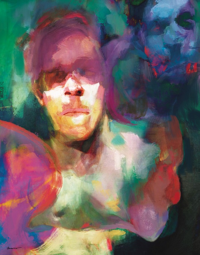 Foto principal del artículo 'Entre los muertos, el poeta habla' · Ilustración: Federico Murro