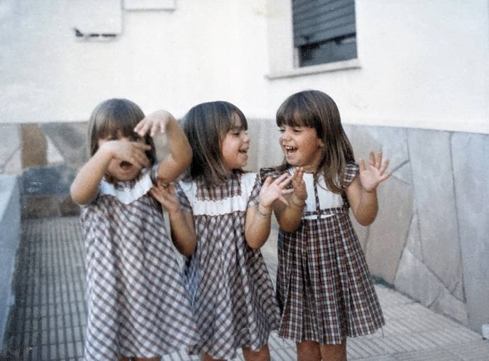 Paola, Noel y Virginia, Treinta y Tres, 1987.