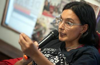 Micaela Melgar (archivo, diciembre de 2023). · Foto: Gianni Schiaffarino