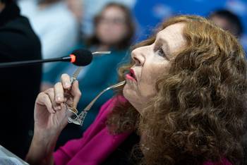 Constanza Moreira (archivo, setiembre de 2024). · Foto: Gianni Schiaffarino